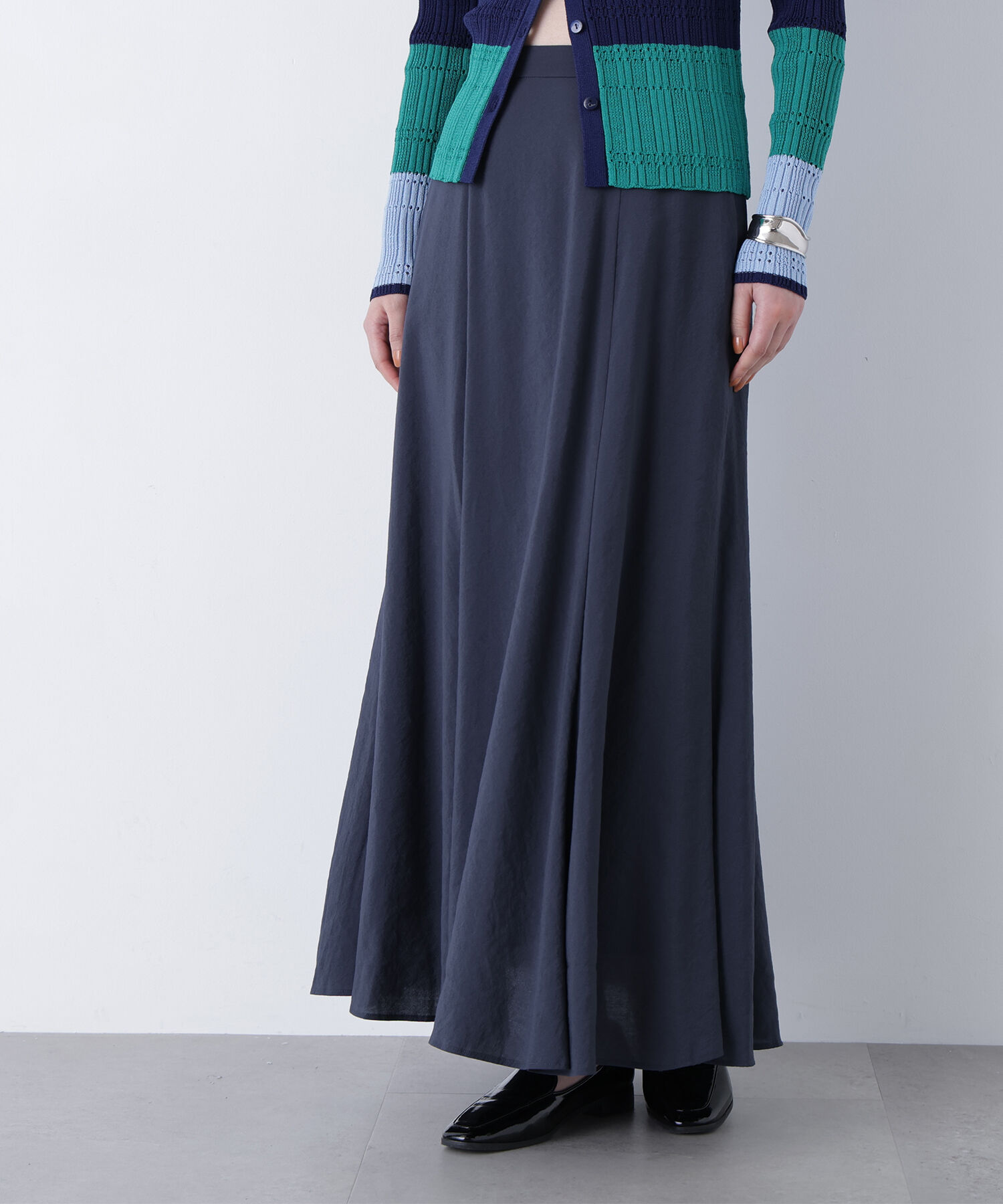  「〈N.〉リネンライクナロースカート」|スカート|