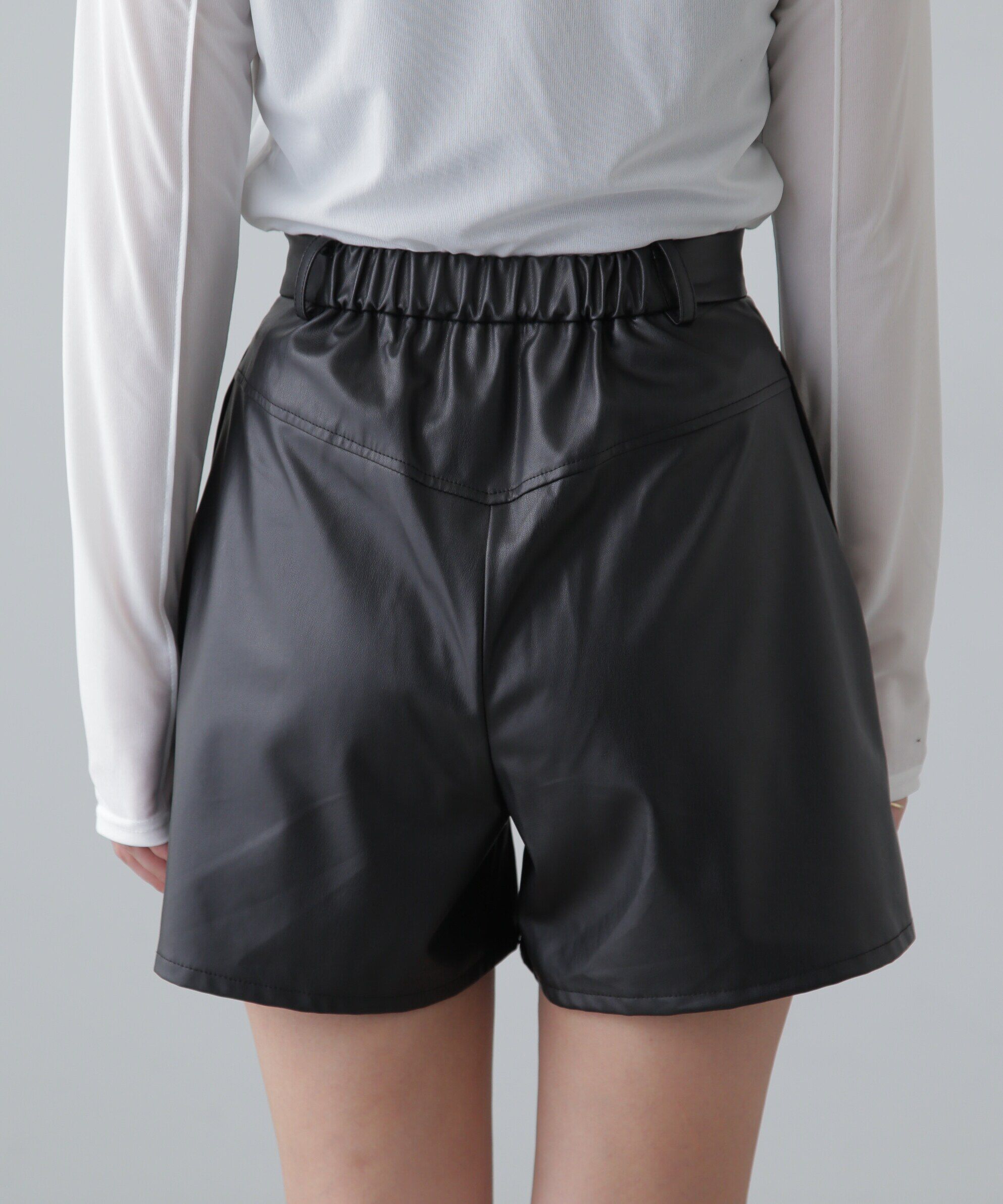  「合皮ショートパンツ」|その他|