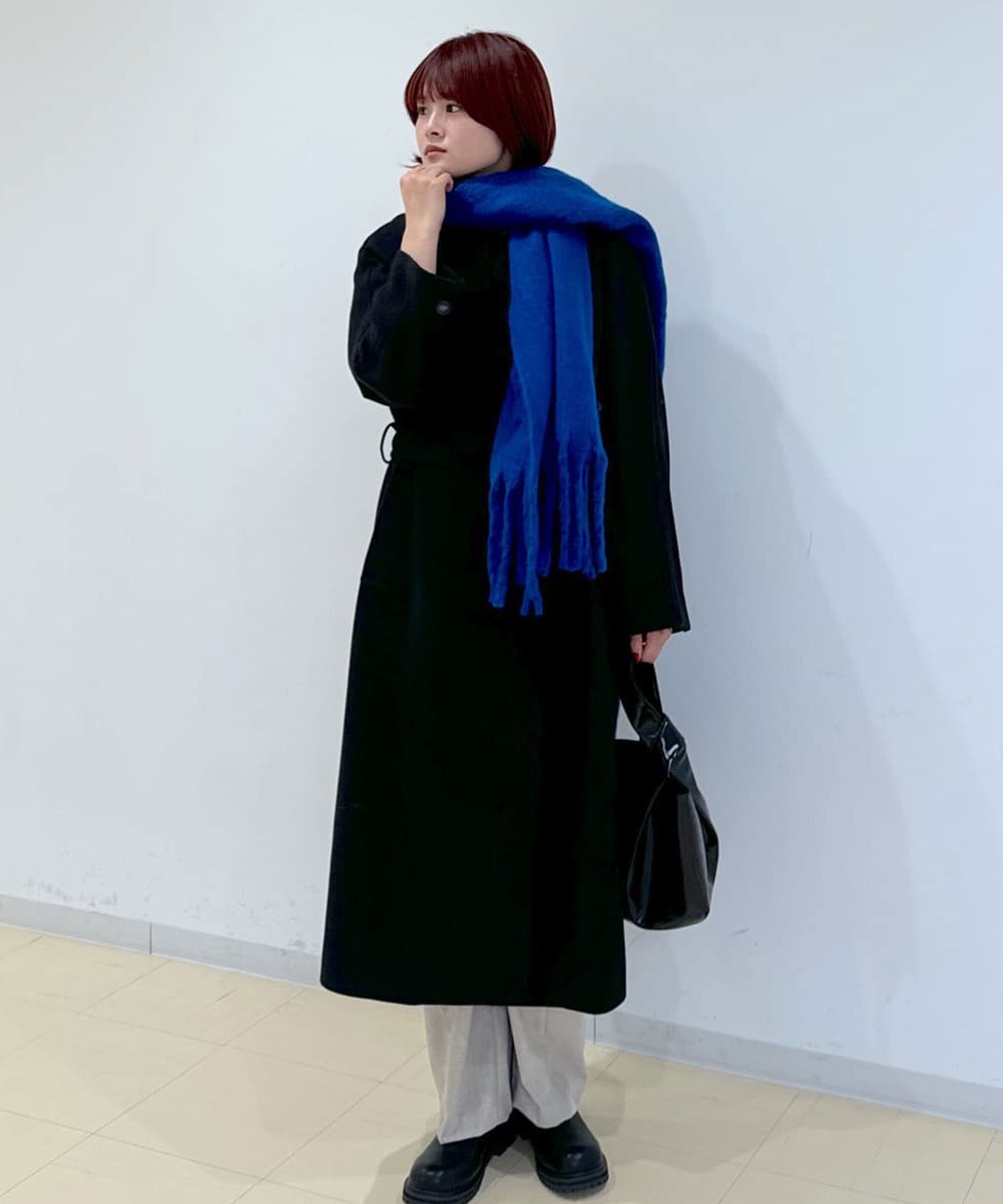  「スタンドカラーロングコート」|その他|