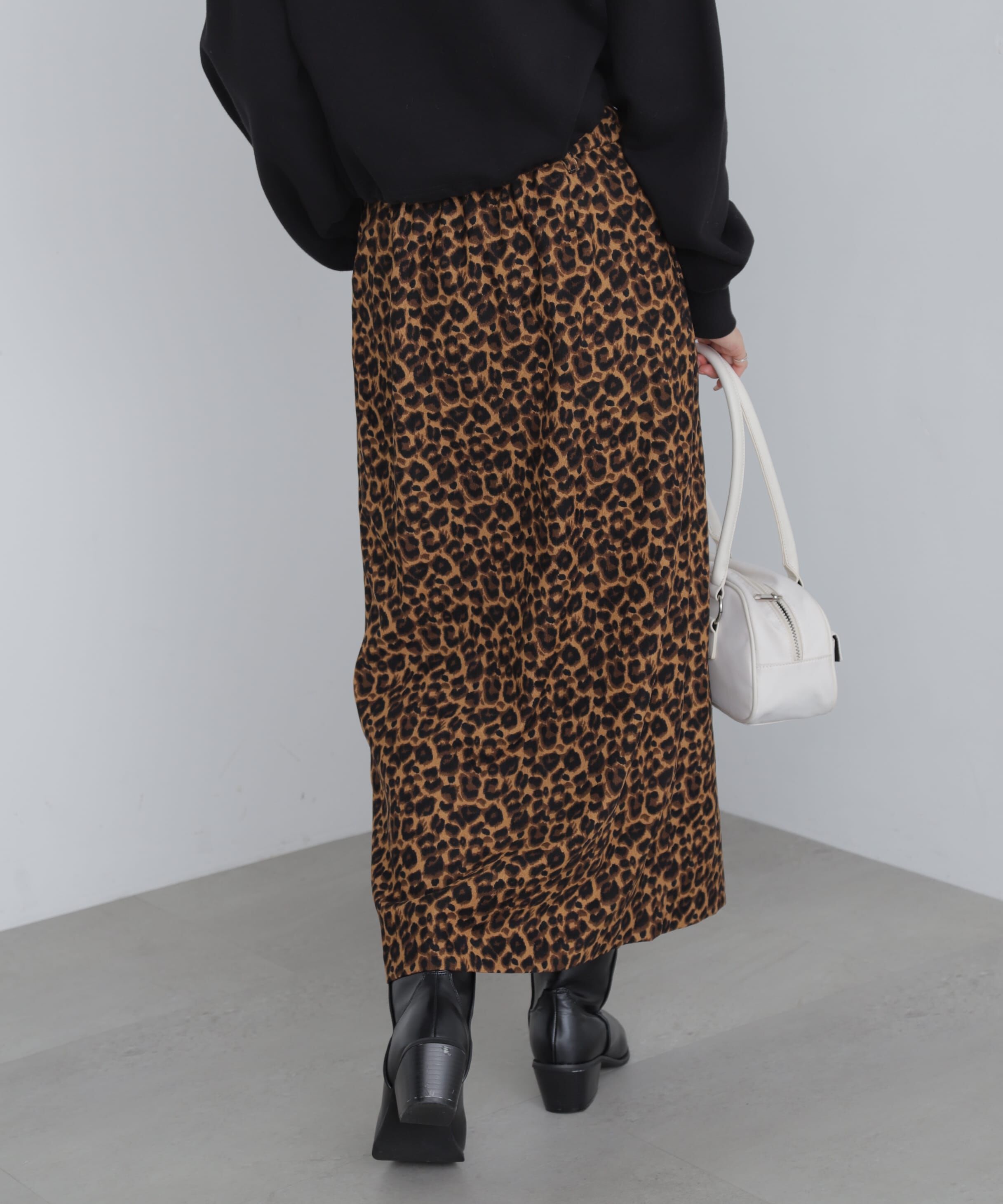  「ラップ風ナロースカート」|スカート|