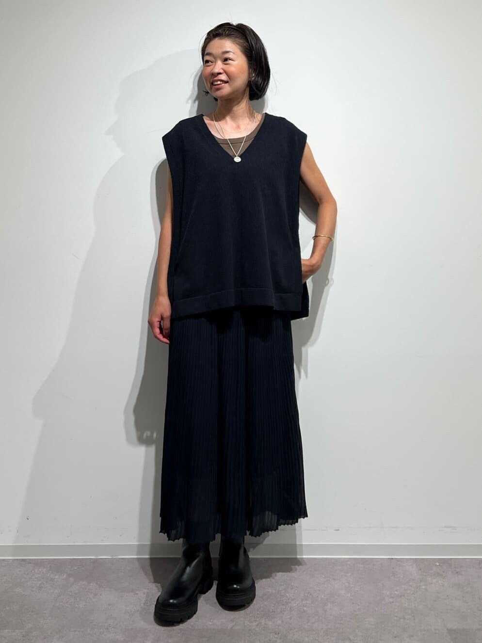  「◆シアーニットスカート」|スカート|