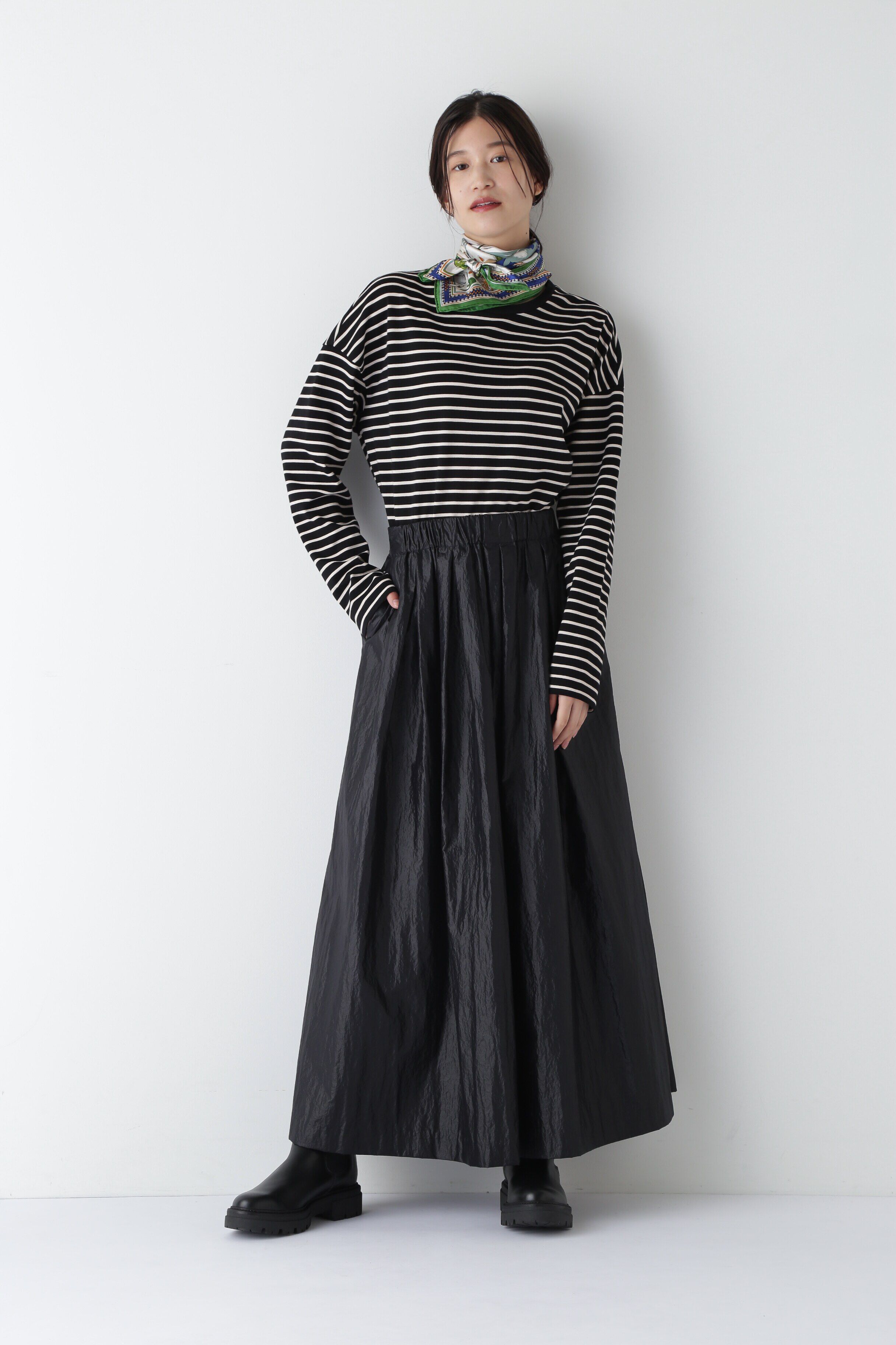  「◆ナイロンシャインサテンスカート」|スカート|