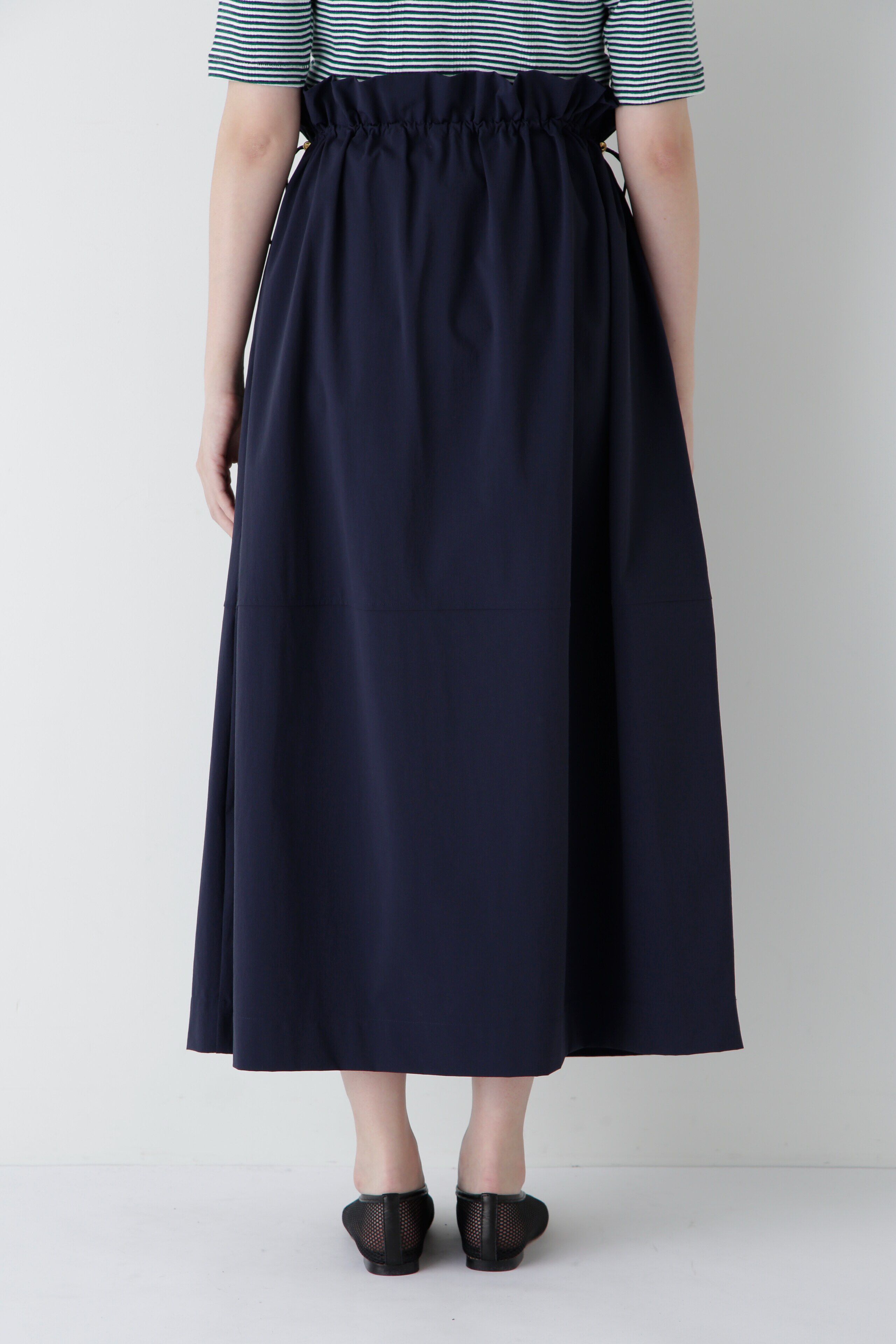  「◆【撥水・接触冷感】ナイロンストレッチギャザースカート」|スカート|