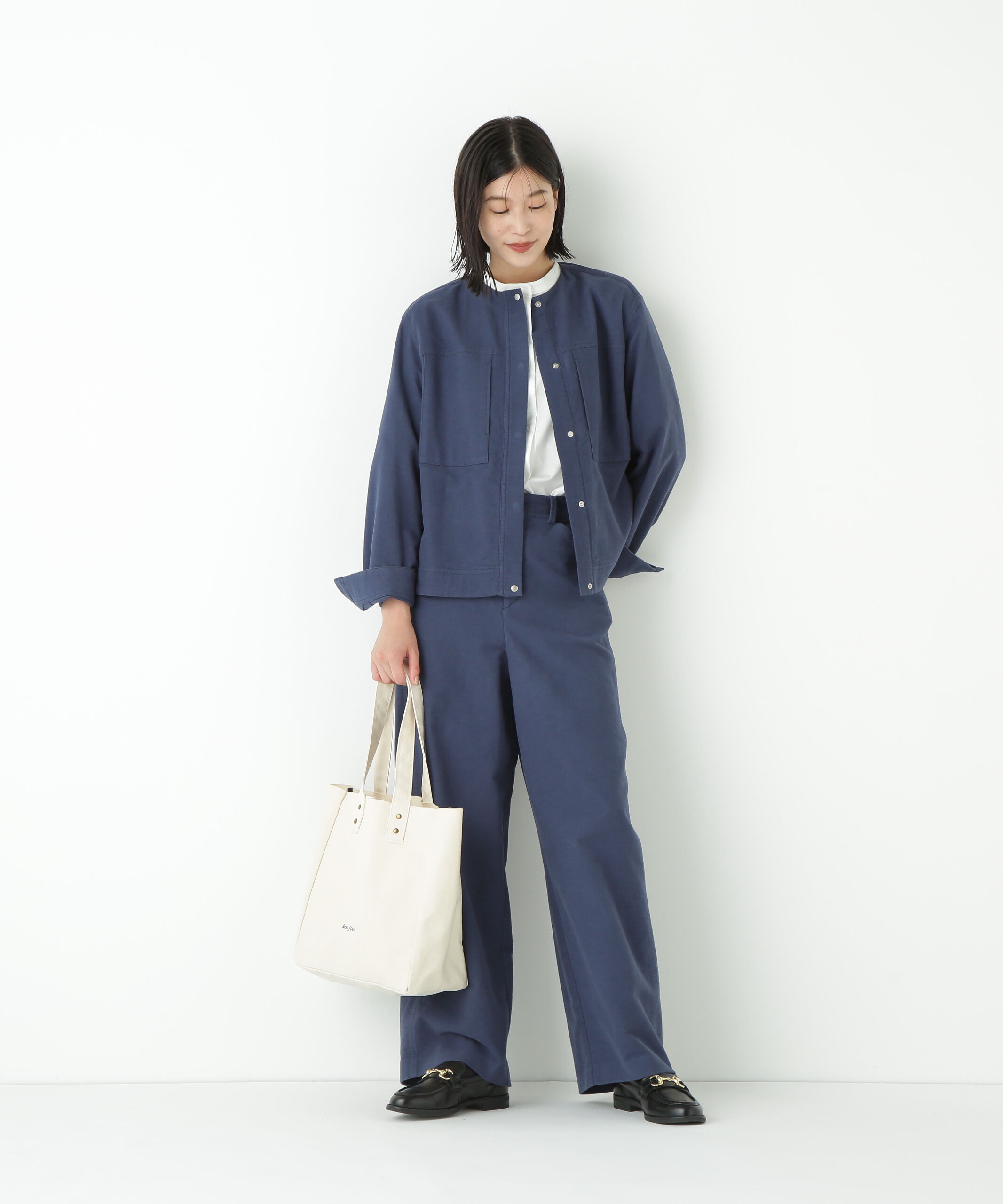  「◆ストレッチエアリードットコードセミワイドパンツ」|その他|