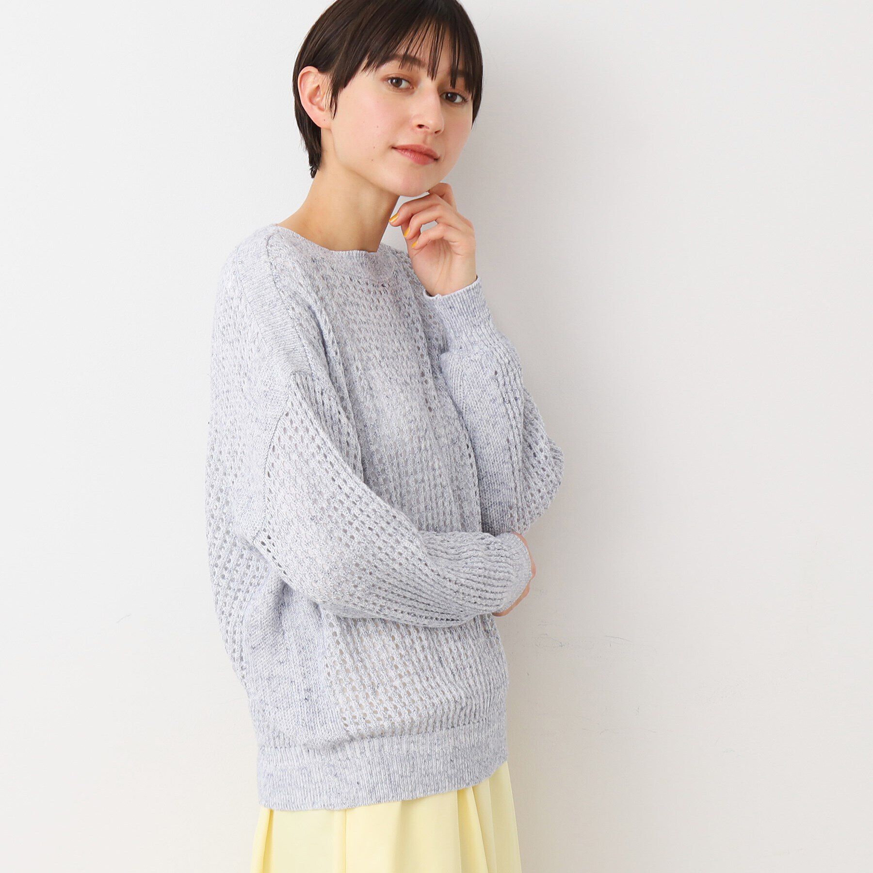Dessin「【洗える】メッシュニット（S～L）」|ニット・セーター|