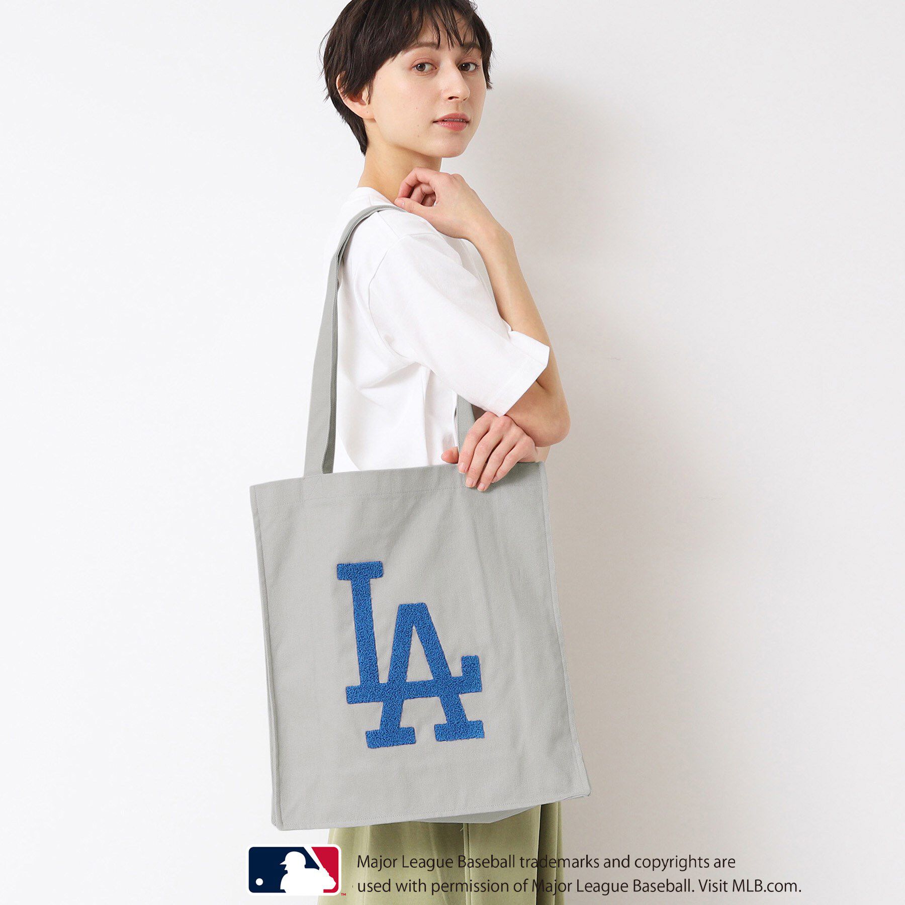 Dessin「【ユニセックス】MLB/ロゴ入りトートバッグ」|トートバッグ|