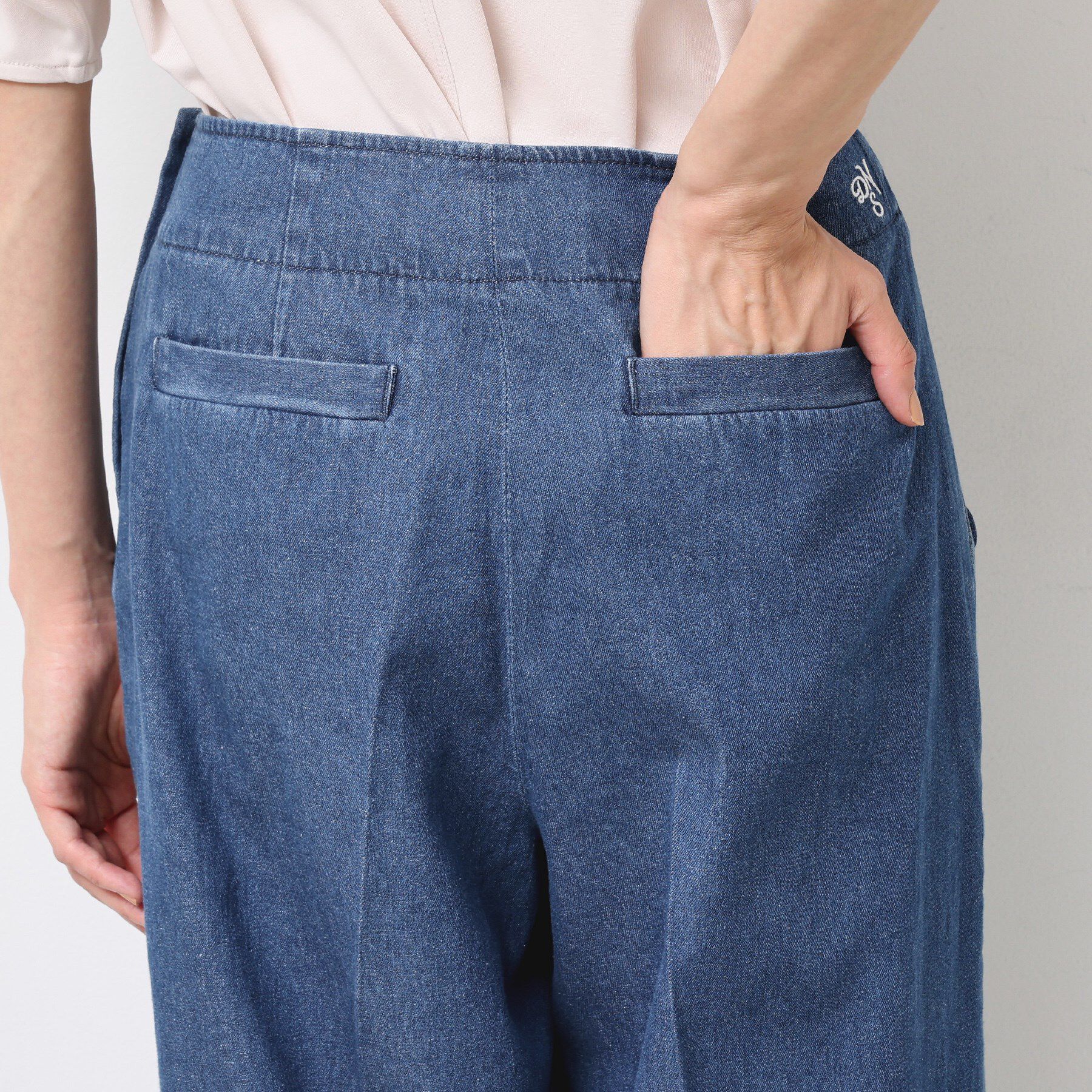 Dessin「【洗える】デニムワイドマリンパンツ」|その他|