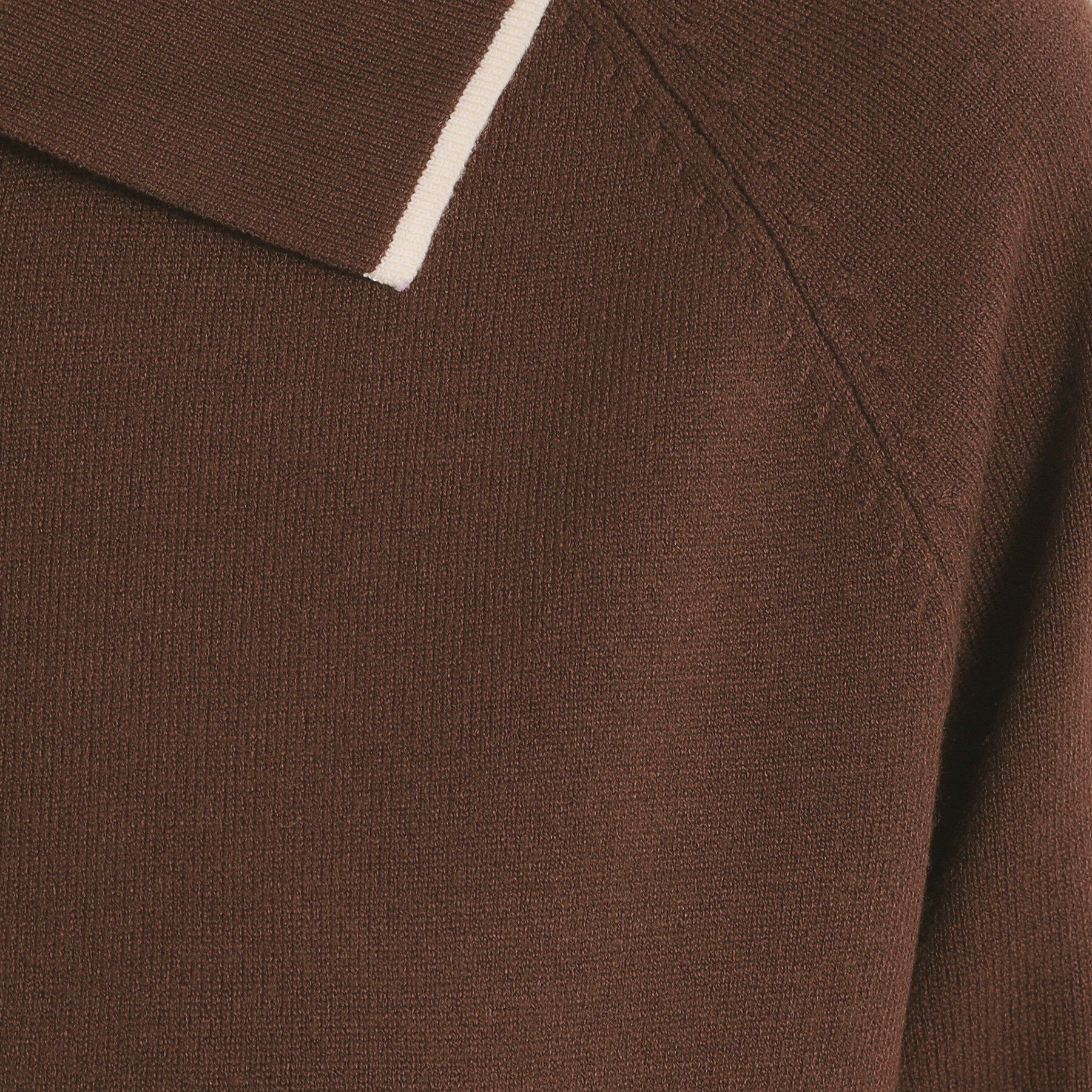 ITS&rsquo;DEMO「【手洗い可】ポロ衿ニットワンピース」|ワンピース|