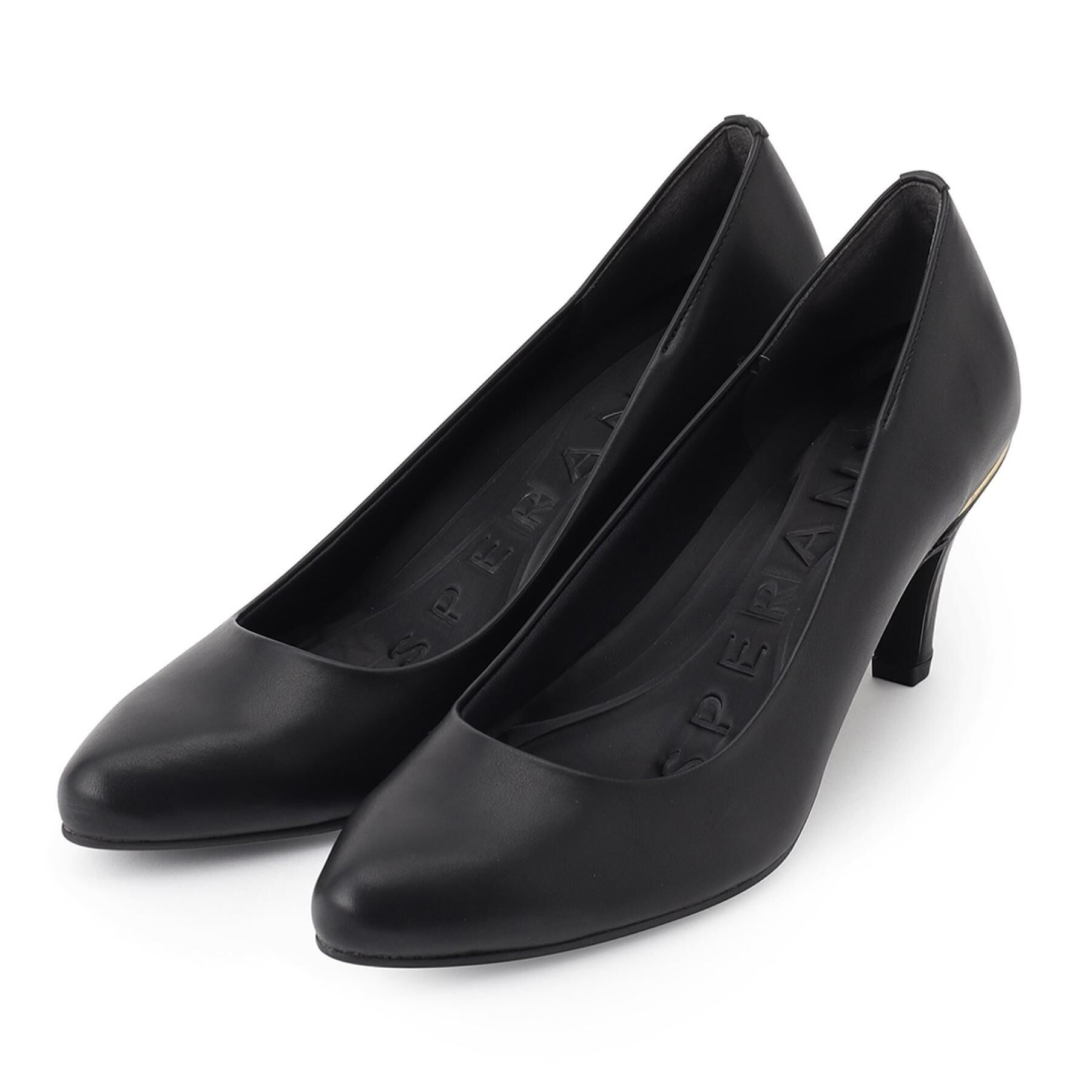 ESPERANZA「【12時間パンプス】約7.5㎝／アソート素材　歩きやすくて疲れにくい」|パンプス|