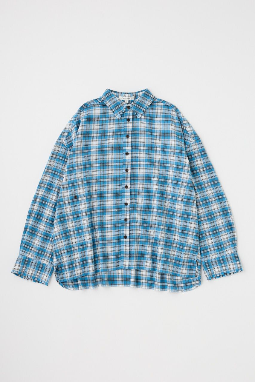 MOUSSY「BORROWED PLAID シャツ」|シャツ・ブラウス|