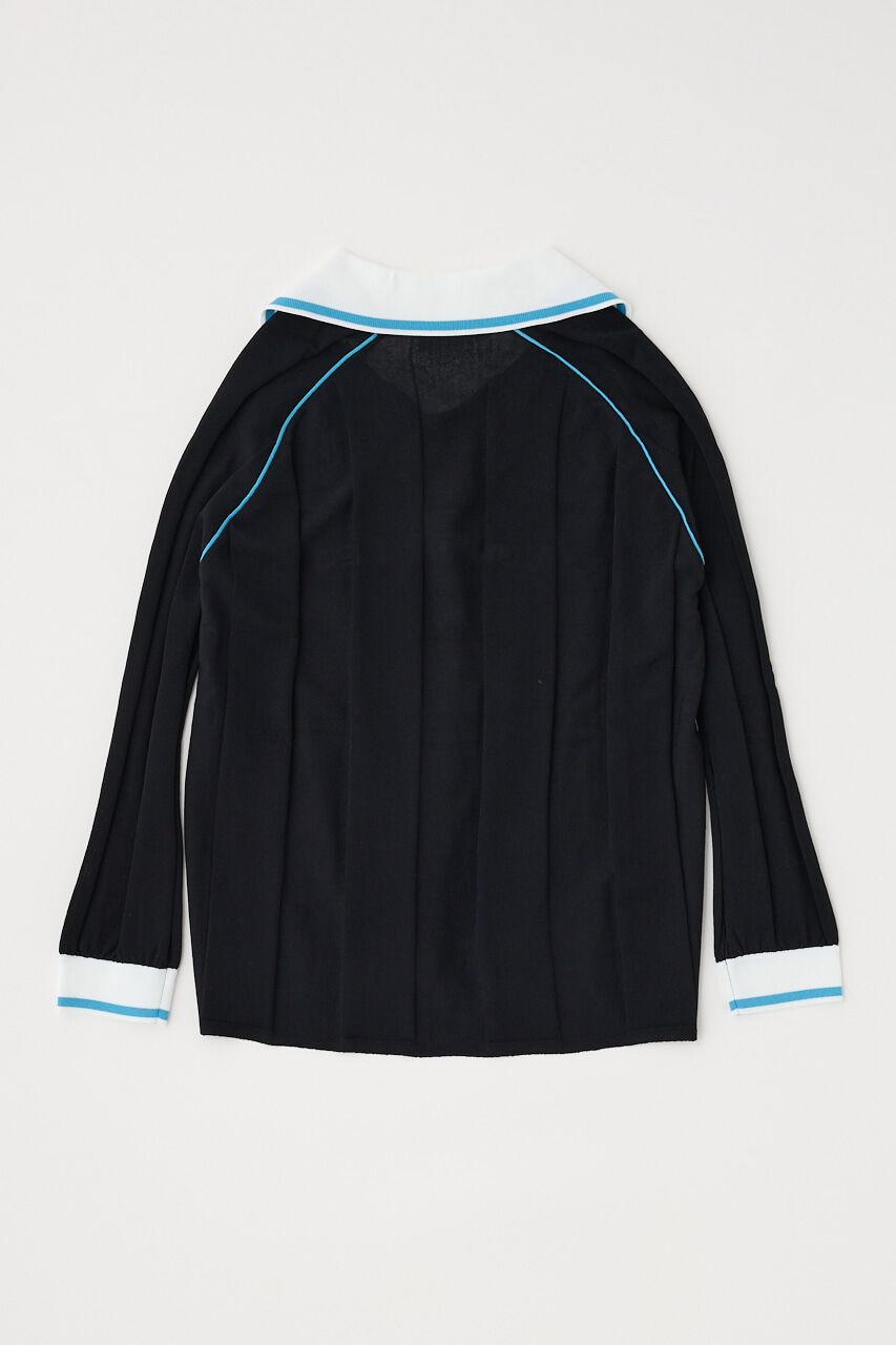 MOUSSY「KNIT ゲームシャツ」|ニット・セーター|