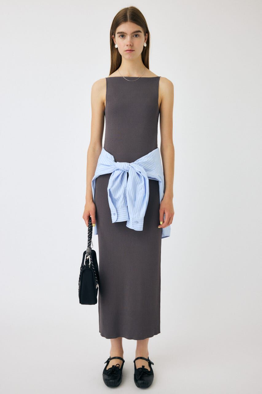 MOUSSY「HORIZON NECK キャミドレス」|ワンピース|