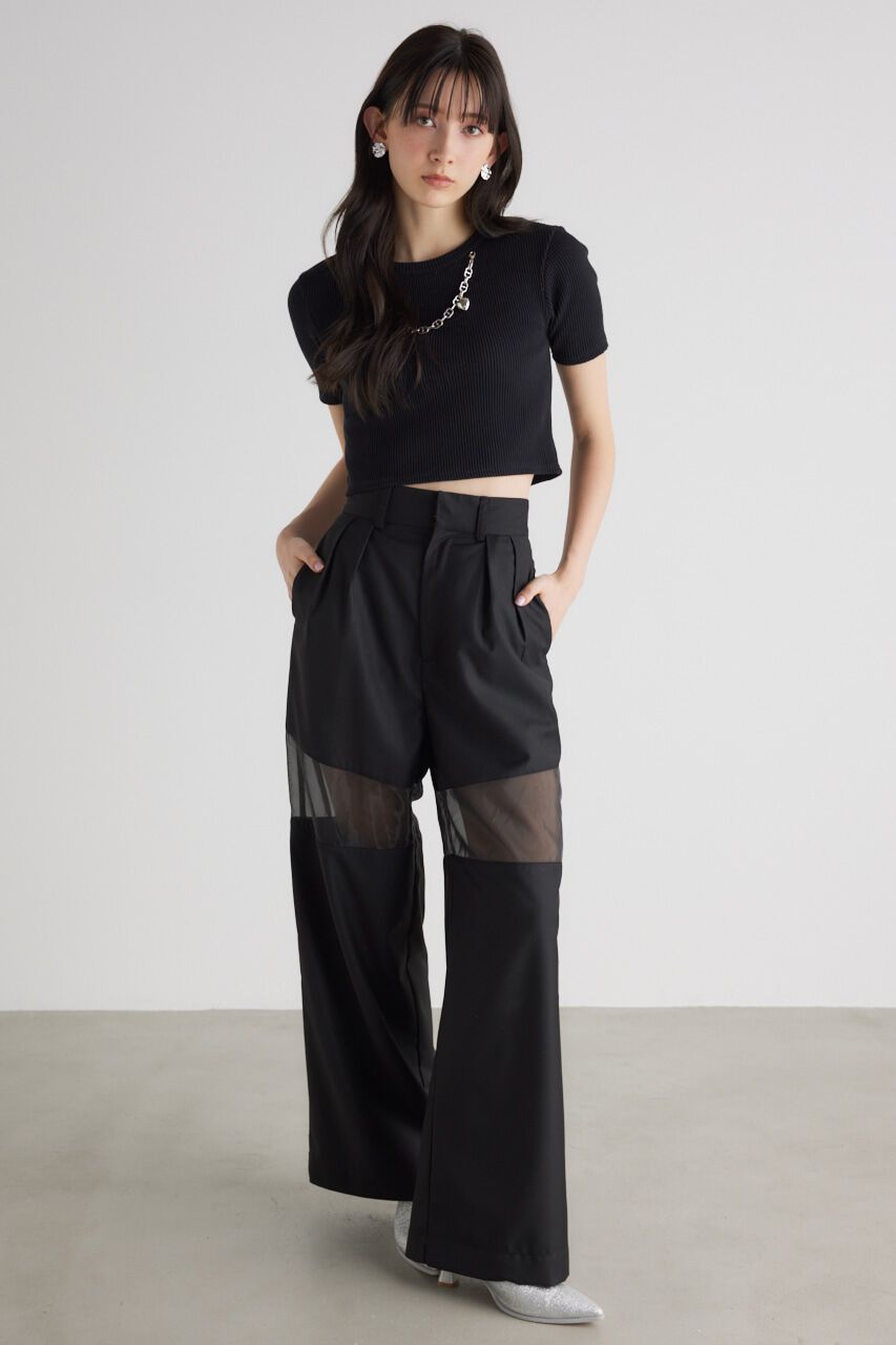 rienda「チェーンNCコンパクト T-SH」|Tシャツ・カットソー|