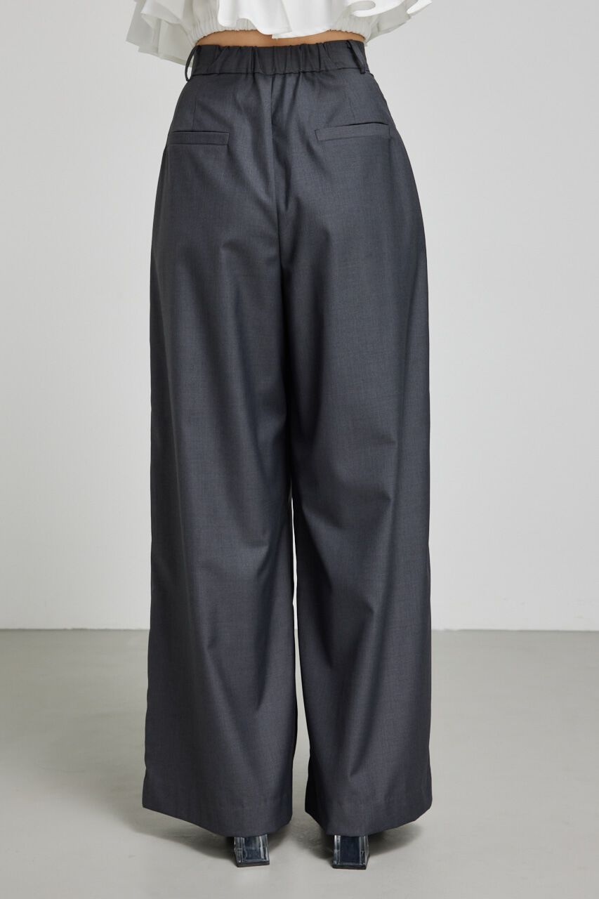 rienda「ポケットデザインタックワイドパンツ」|その他|