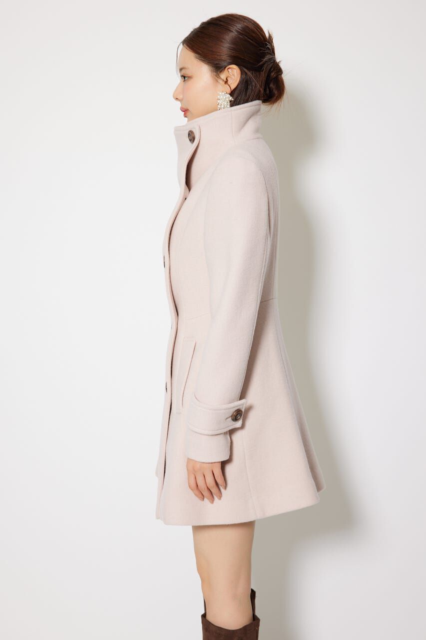 rienda「25オーバーネックシンデレララインミニコート」|その他|