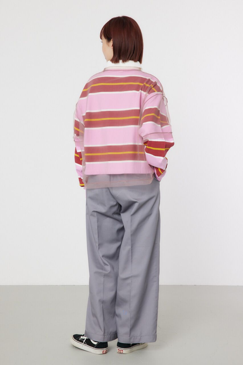 RODEO CROWNS「ミリタリーナンバリングシアートップス」|シャツ・ブラウス|