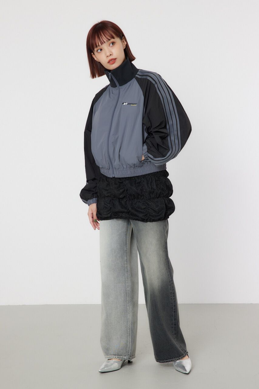 RODEO CROWNS「2WAY ラメ ギャザー ビスチェ」|キャミソール|