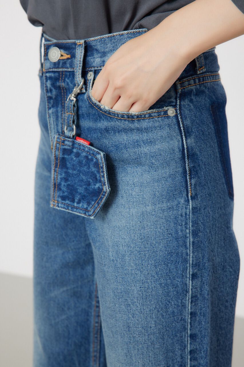 RODEO CROWNS「ポケットポーチストレートデニム」|デニム|