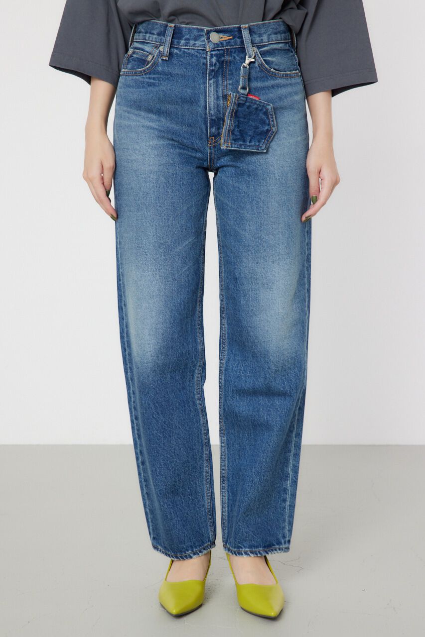 RODEO CROWNS「ポケットポーチストレートデニム」|デニム|