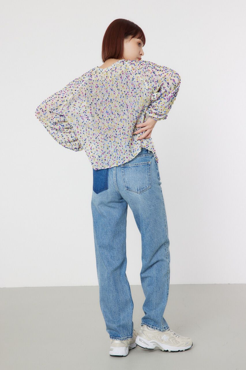 RODEO CROWNS「ポケットポーチストレートデニム」|デニム|