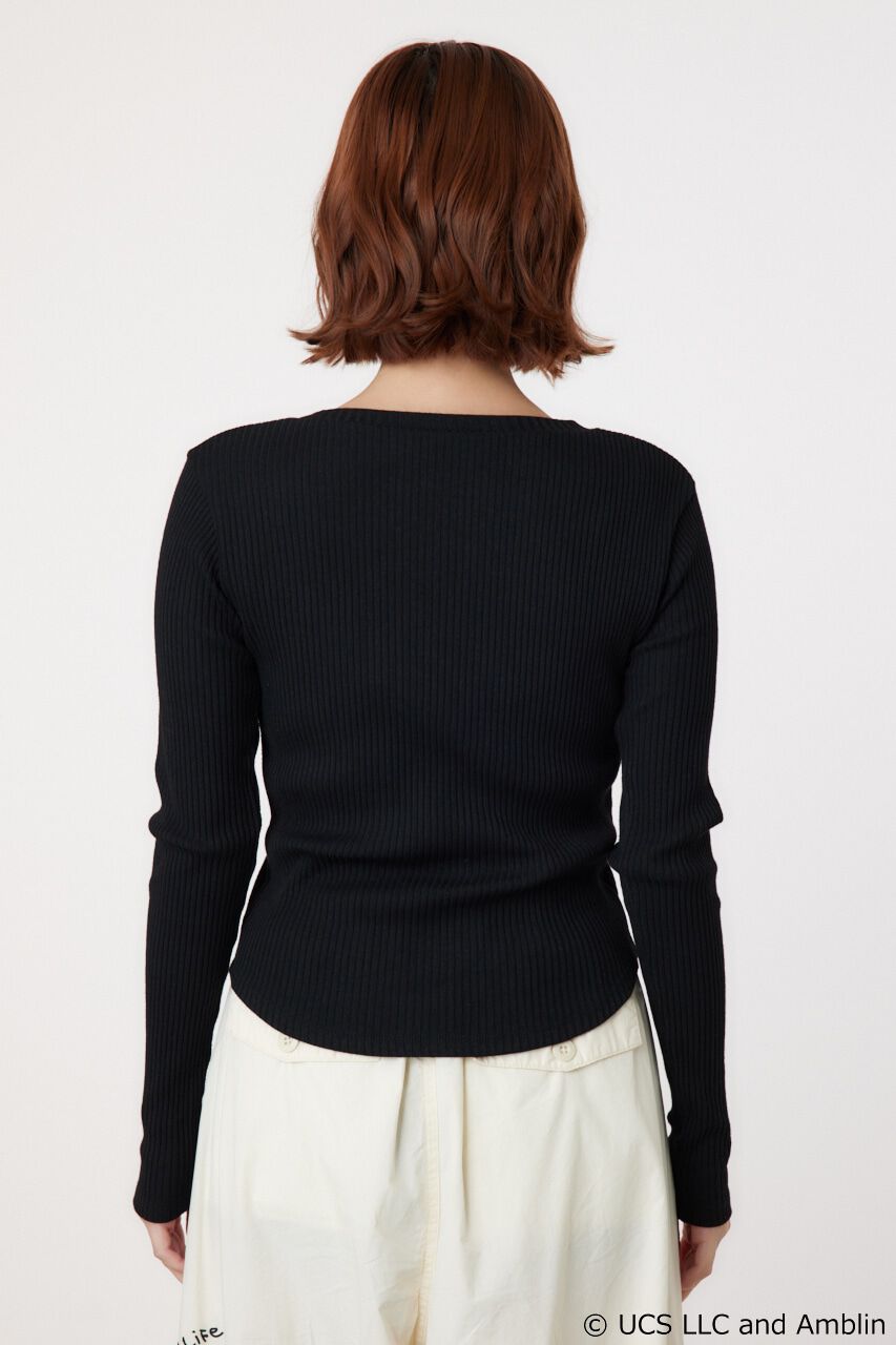 RODEO CROWNS「(BACK TO THE FUTURE)リブトップス」|Tシャツ・カットソー|