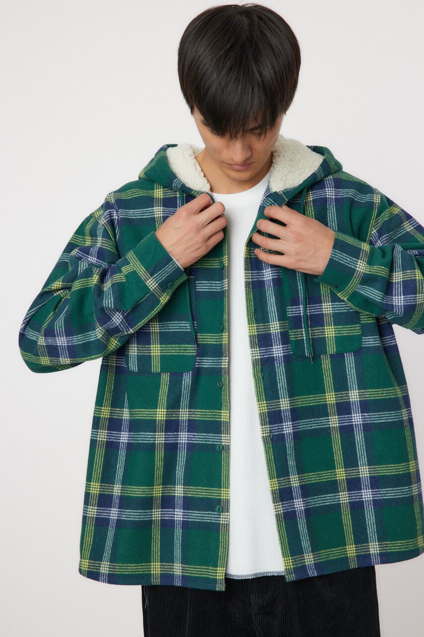 RODEO CROWNS「boa hooded シャツ」|シャツ・ブラウス|