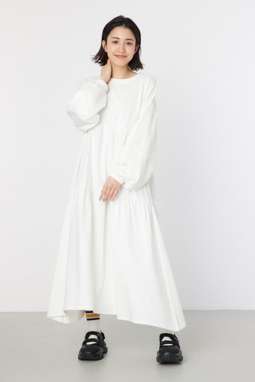 RODEO CROWNS「ネームパッチティアードマキシワンピース」|ワンピース|