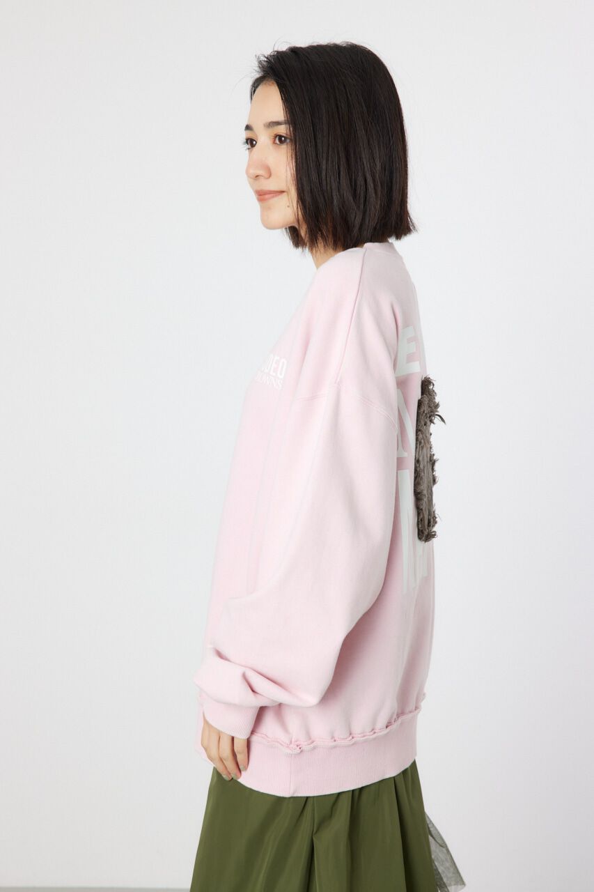 RODEO CROWNS「ダメージCROWNアップリケスウェット」|パーカー|