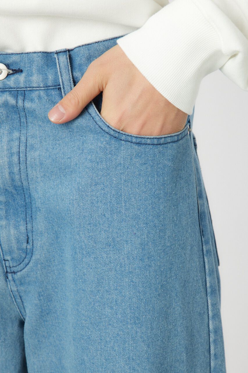 RODEO CROWNS「フェードワイドデニムパンツ」|デニム|