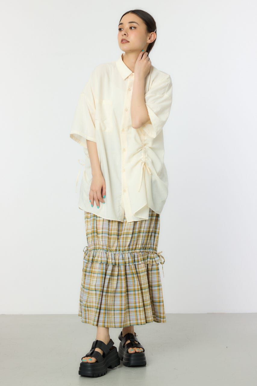 RODEO CROWNS「ハーフスリーブビッグシャツ」|シャツ・ブラウス|