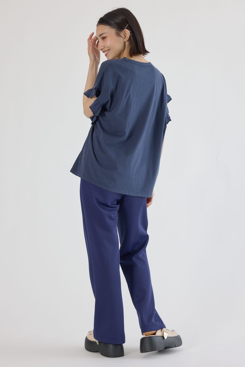 RODEO CROWNS「Vintage Graphicフリル Tシャツ」|Tシャツ・カットソー|