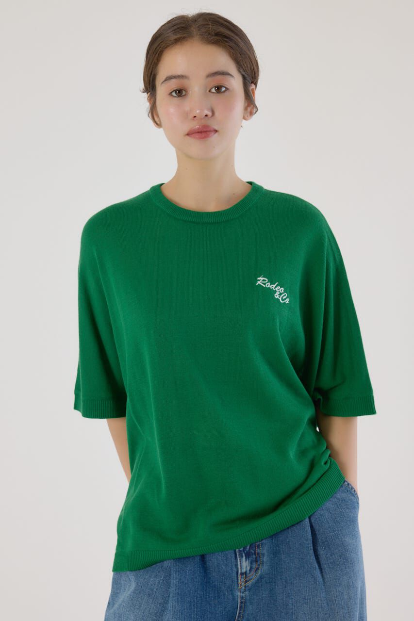 RODEO CROWNS「ルーズドルマンニットトップス」|ニット・セーター|