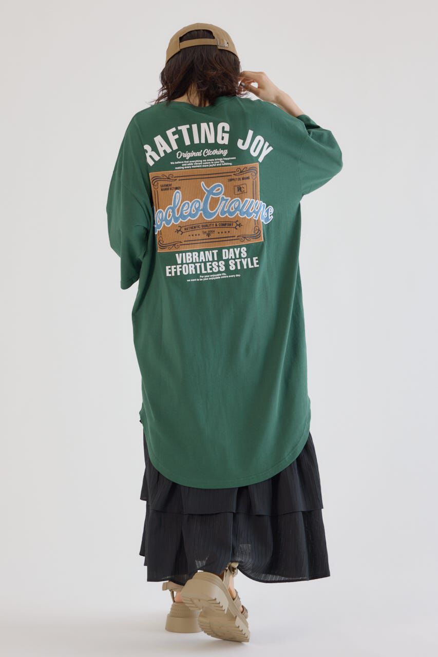 RODEO CROWNS「コール＆デニムパッチワンピース」|ワンピース|