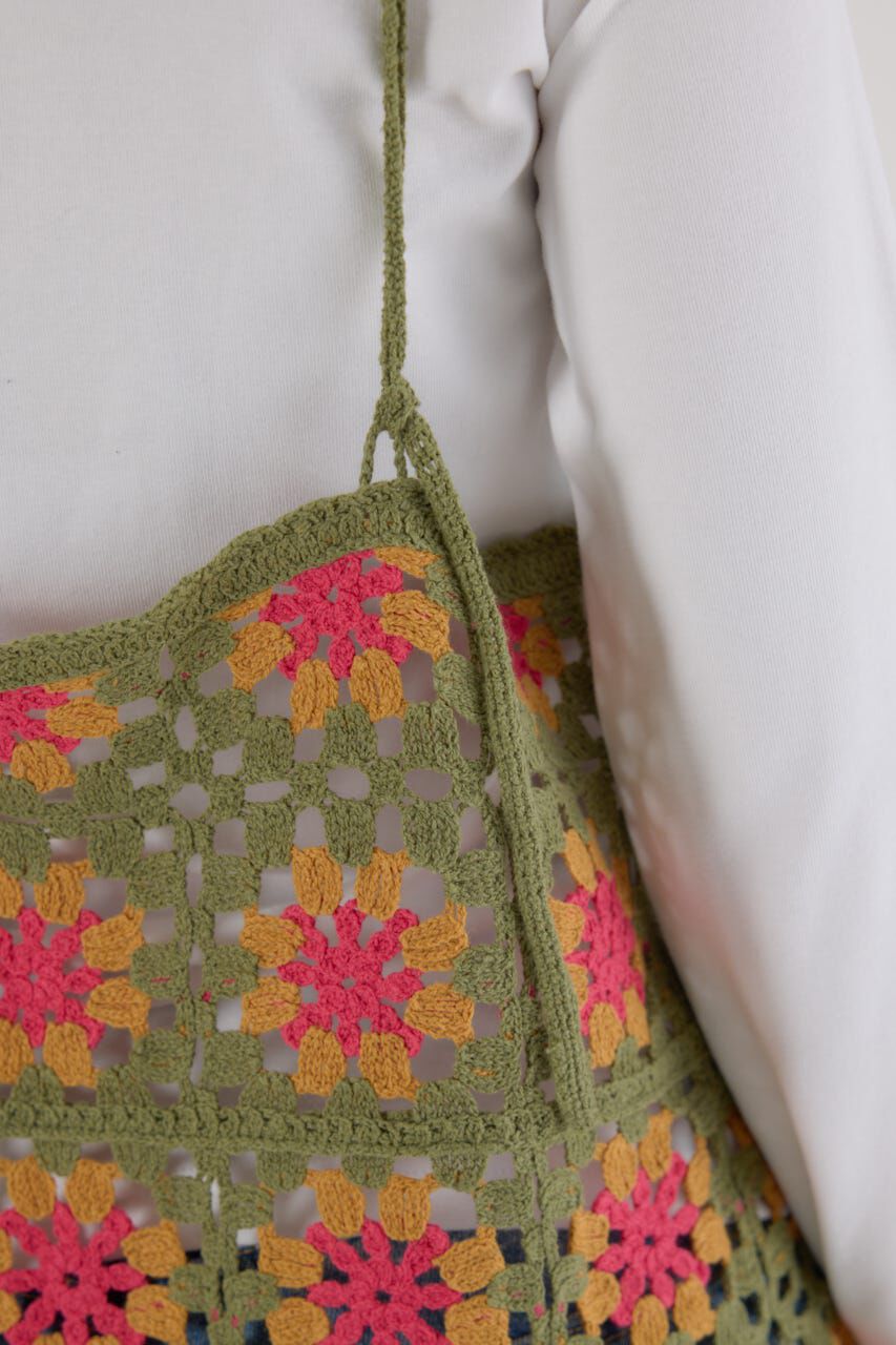 RODEO CROWNS「FLOWERクロシェキャミソール」|キャミソール|