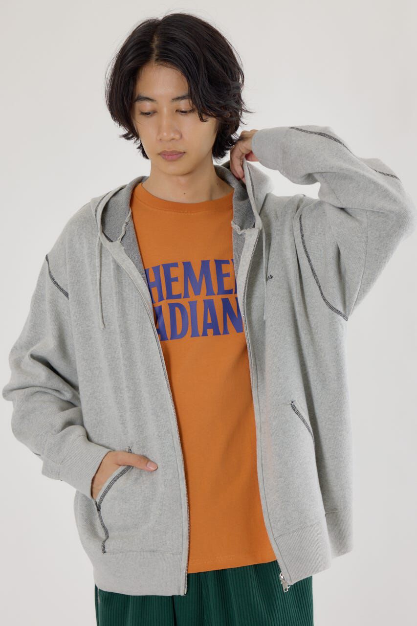 RODEO CROWNS「スウェットライクロゴZIPパーカー」|パーカー|L/T.GRY1