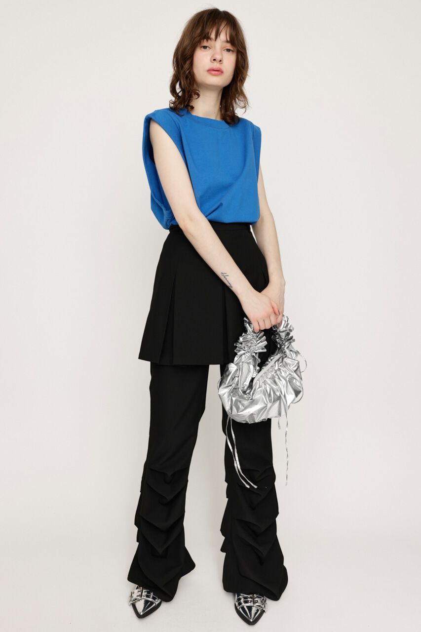 SLY「ROLL UP SLEEVE BOX トップス」|タンクトップ|