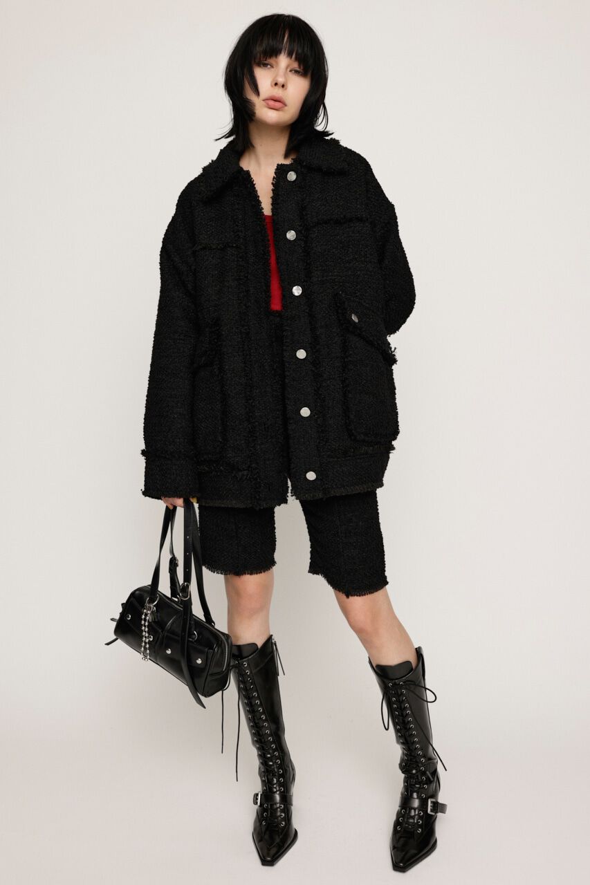 SLY「CUT OFF TWEED HALF パンツ」|その他|