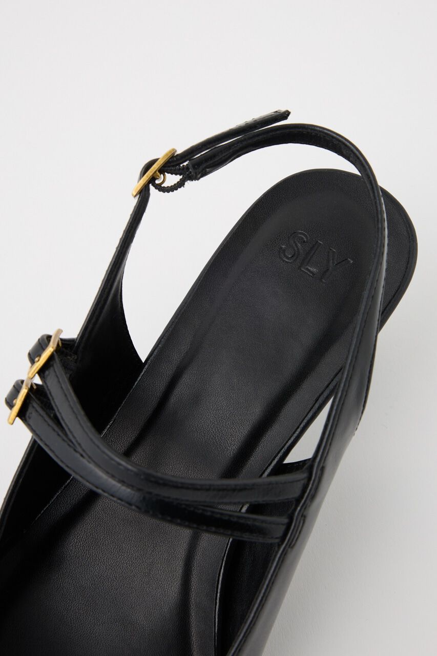 SLY「BELTED SLING パンプス」|サンダル|