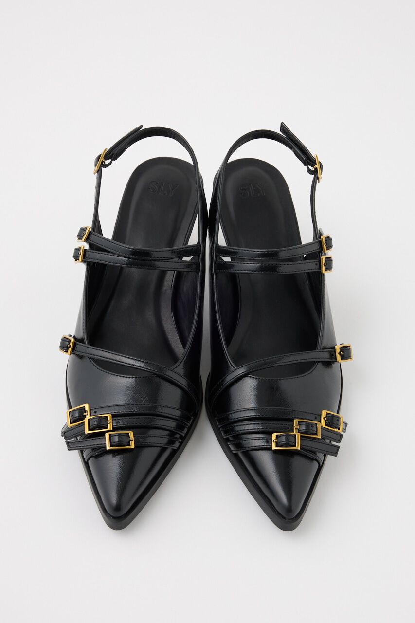 SLY「BELTED SLING パンプス」|サンダル|