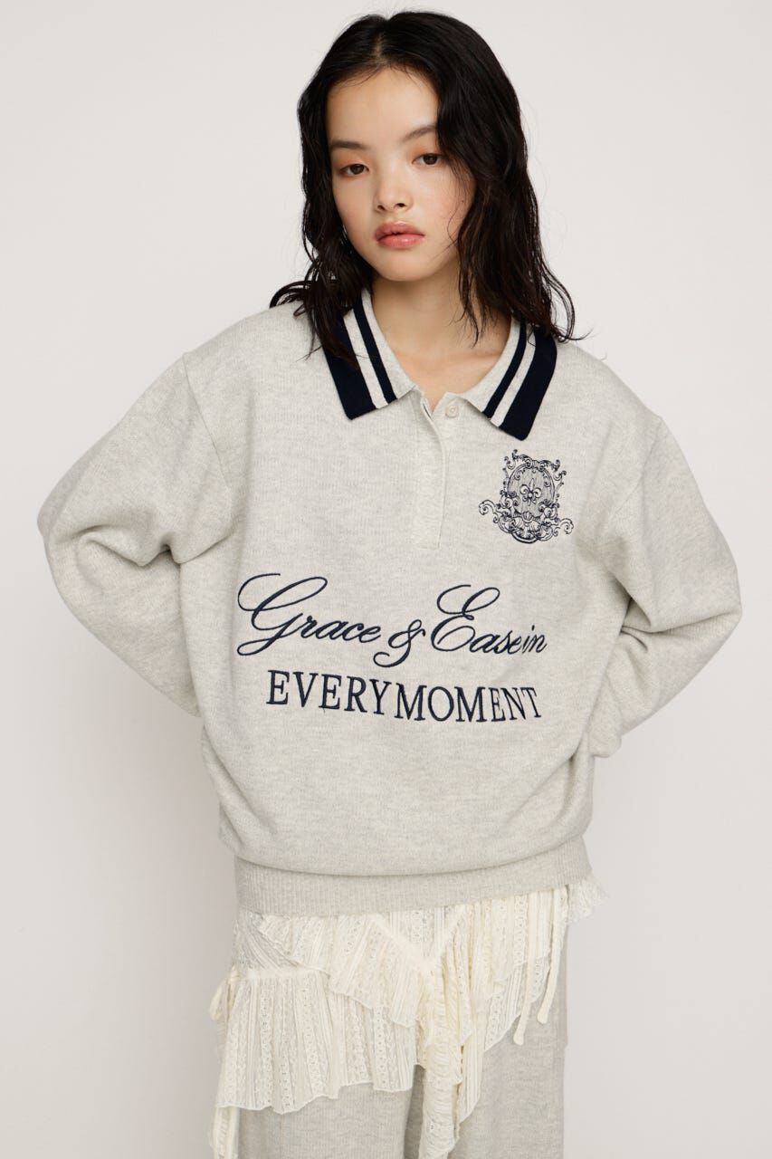 SLY「OVER SIZE JQ トップス」|ニット・セーター|