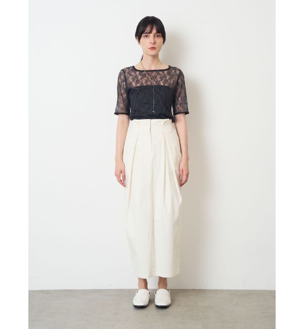 ELENDEEK「【yuumi&times;ELENDEEK】LACE TRIM CS」|Tシャツ・カットソー|