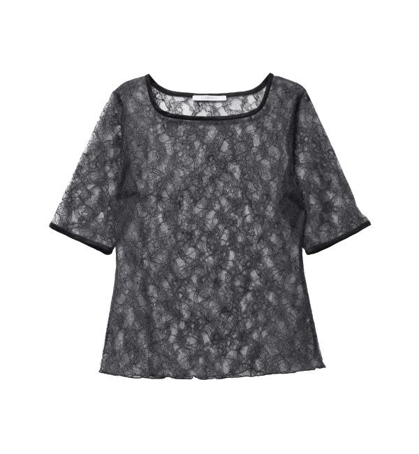 ELENDEEK「【yuumi&times;ELENDEEK】LACE TRIM CS」|Tシャツ・カットソー|