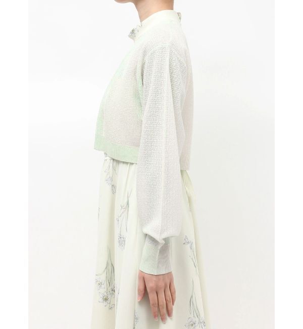 MERCURYDUO「シアーボレロカーディガン」|カーディガン|