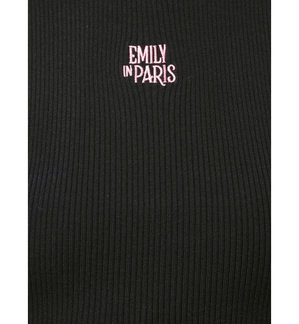 MERCURYDUO「【EMILY IN PARISコラボ】 ロゴエンブロイダリーニット」|ニット・セーター|