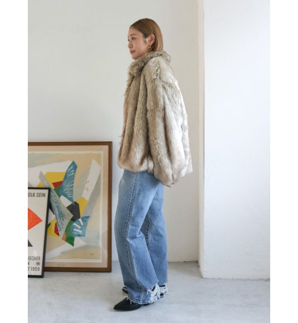 Ungrid「ボリュームデザインファーコート」|その他|