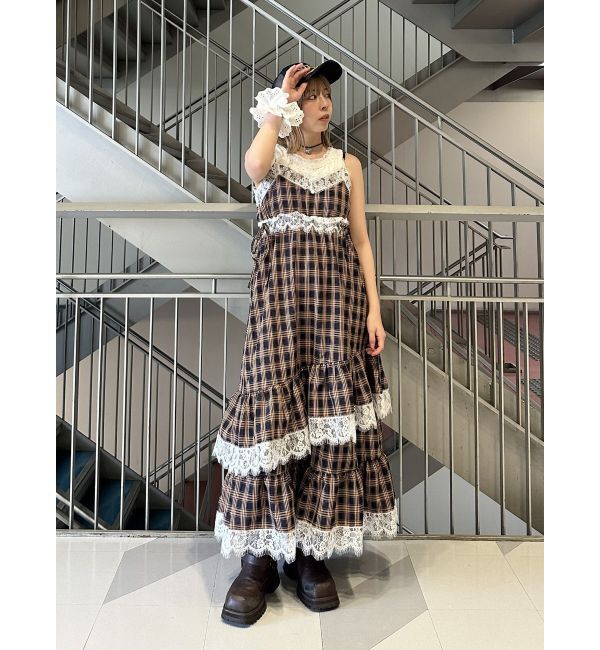 jouetie「レースドッキングキャミワンピース」|ワンピース|