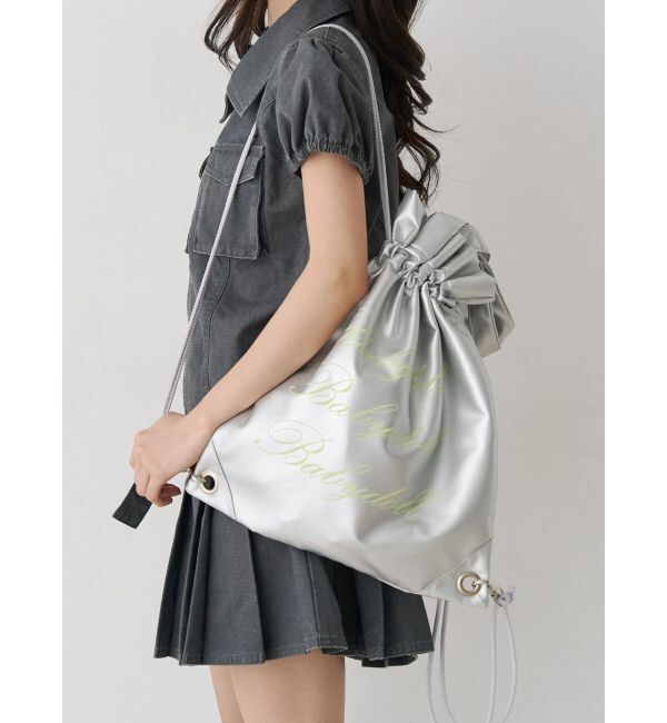 jouetie「2WAYロゴナップサック」|その他|シルバー