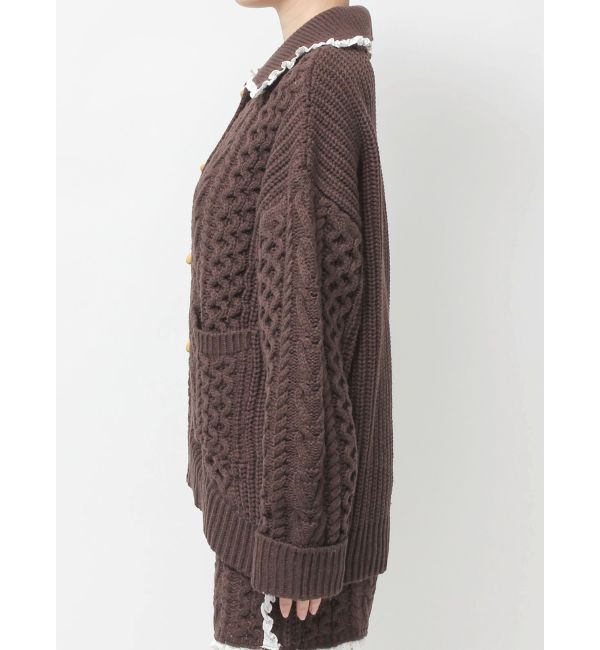merry jenny「toggle button knit cardigan」|カーディガン|