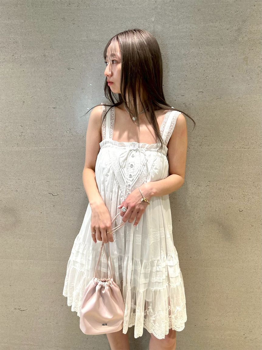 FURFUR「サテン巾着ポーチバッグ」|ポーチ|