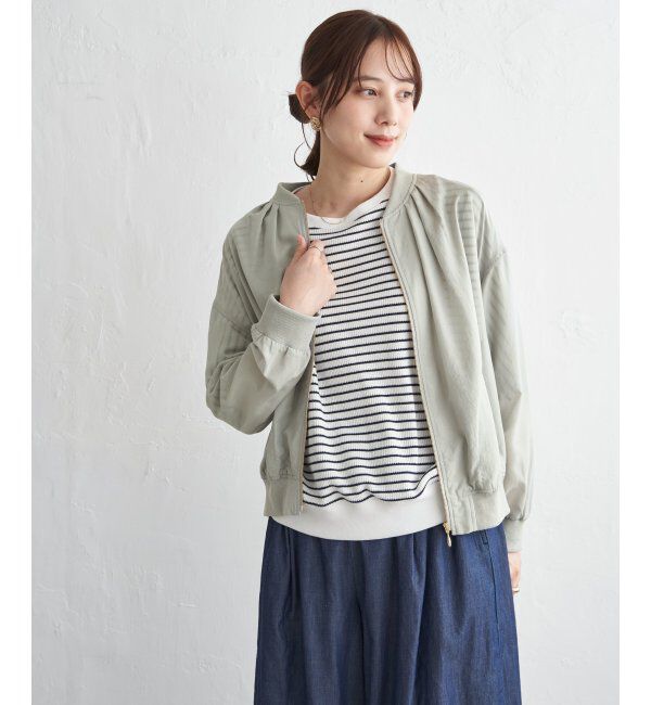 ikka「【雑誌InRed5月号掲載】タックフライスドルマンプルオーバー」|Tシャツ・カットソー|